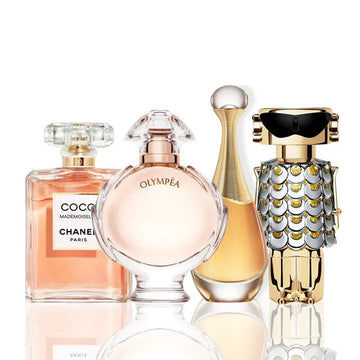 4-Piece Fragrance Set — Coco Mademoiselle, J'Adore, Olympéa & Paco Rabanne Fame
