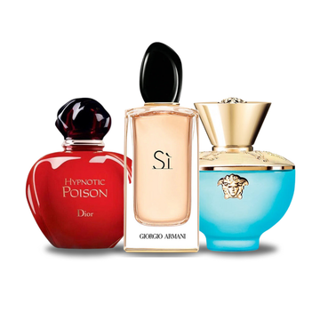 3-Piece Fragrance Set — HYPNOTIC POISON, SÌ & DYLAN TURQUOISE
