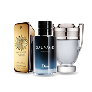 3-Piece Fragrance Set — Paco Rabanne ONE MILLION, SAUVAGE & Paco Rabanne INVICTUS