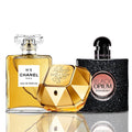 3-Piece Fragrance Set — N°5, Lady Million & Black Opium