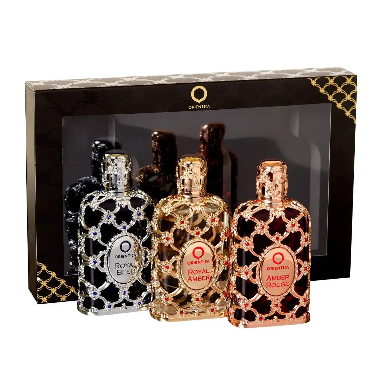 3-Piece Fragrance Set — Amber Rouge, Royal Amber & Royal Bleu